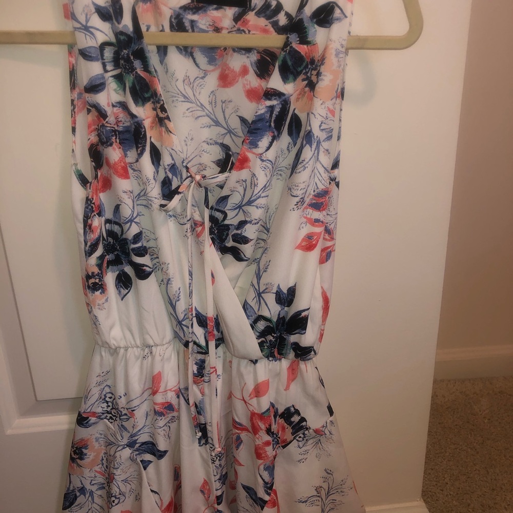 Women’s floral romper, XS